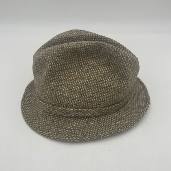 Vintage United Hatters Cap and Millinery Brand Wool Fedora 22” circumference - Picture 3 of 7